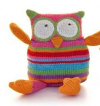 Lily and George Owl Rattle